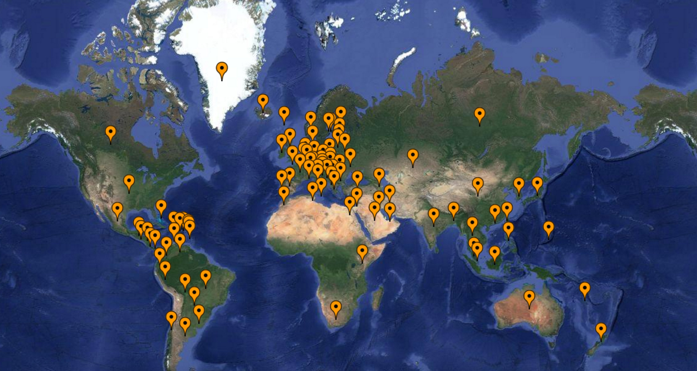 Webcam World Map with Live Cameras - CamHacker.com
